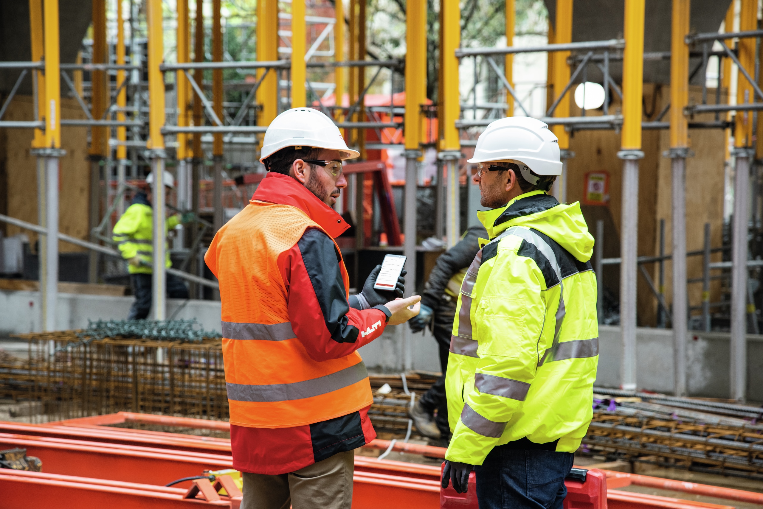 Mobile Zeiterfassung auf der Baustelle