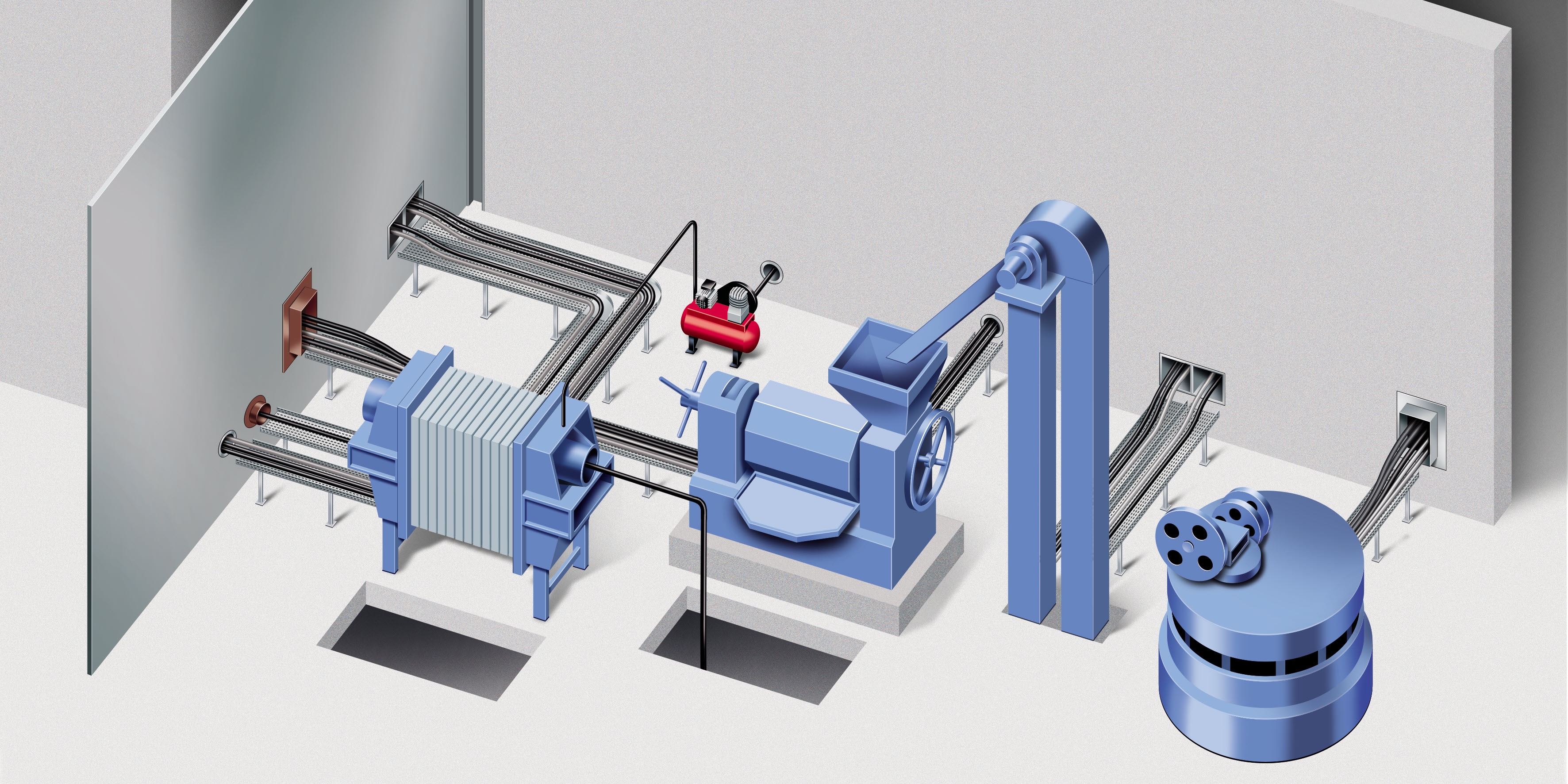 Abdichtung und Brandschutz