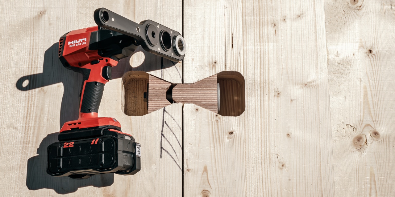  Hilti Schlagschrauber SIW 6AT-22 mit SIW-Adapter