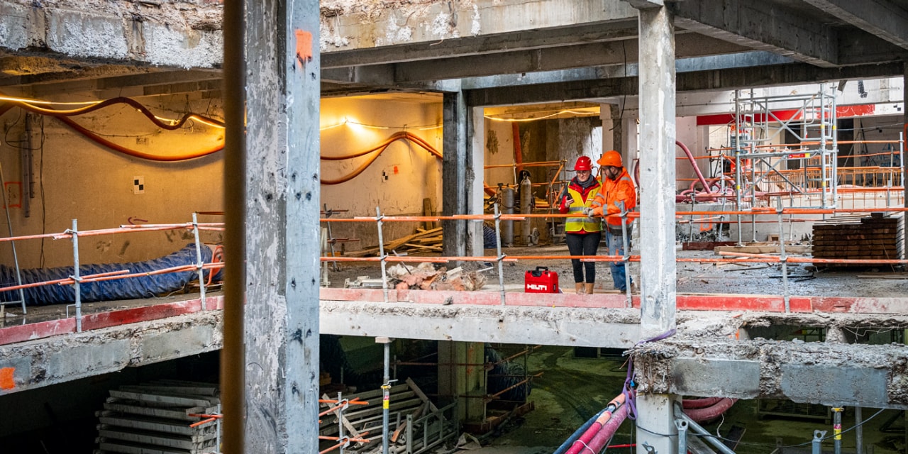 Bauen im Bestand - sichere Planung mit Hilti