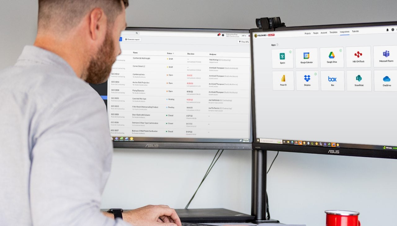 Fieldwire neue Funktionen