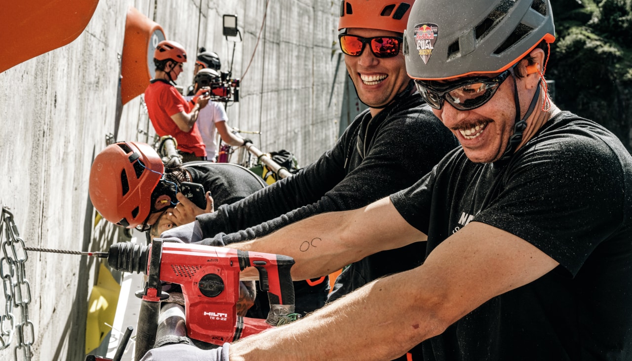 Demo-Video mit Hilti-Experten und Routenplanern