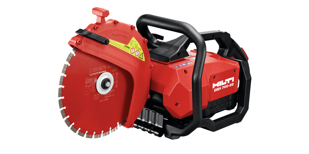Hilti DSH 700-22 Akku-Trennschleifer (hinterer Handgriff)