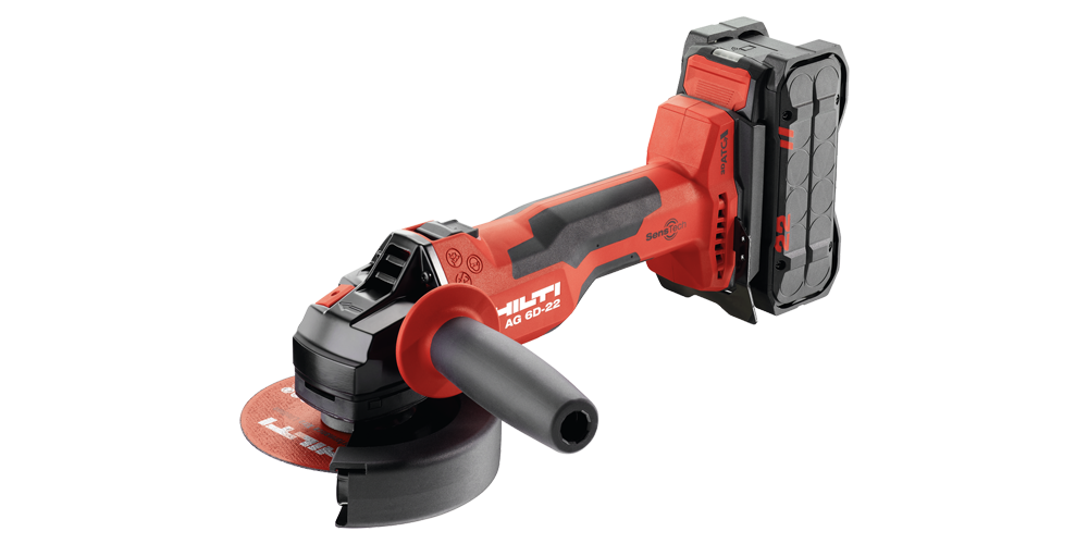 Hilti Akku-Winkelschleifer AG 6D-22 (150 mm)