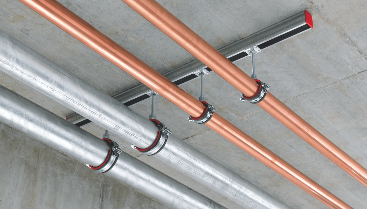 Hilti MM-Schienensystem - das Installationssystem für leichte Lasten