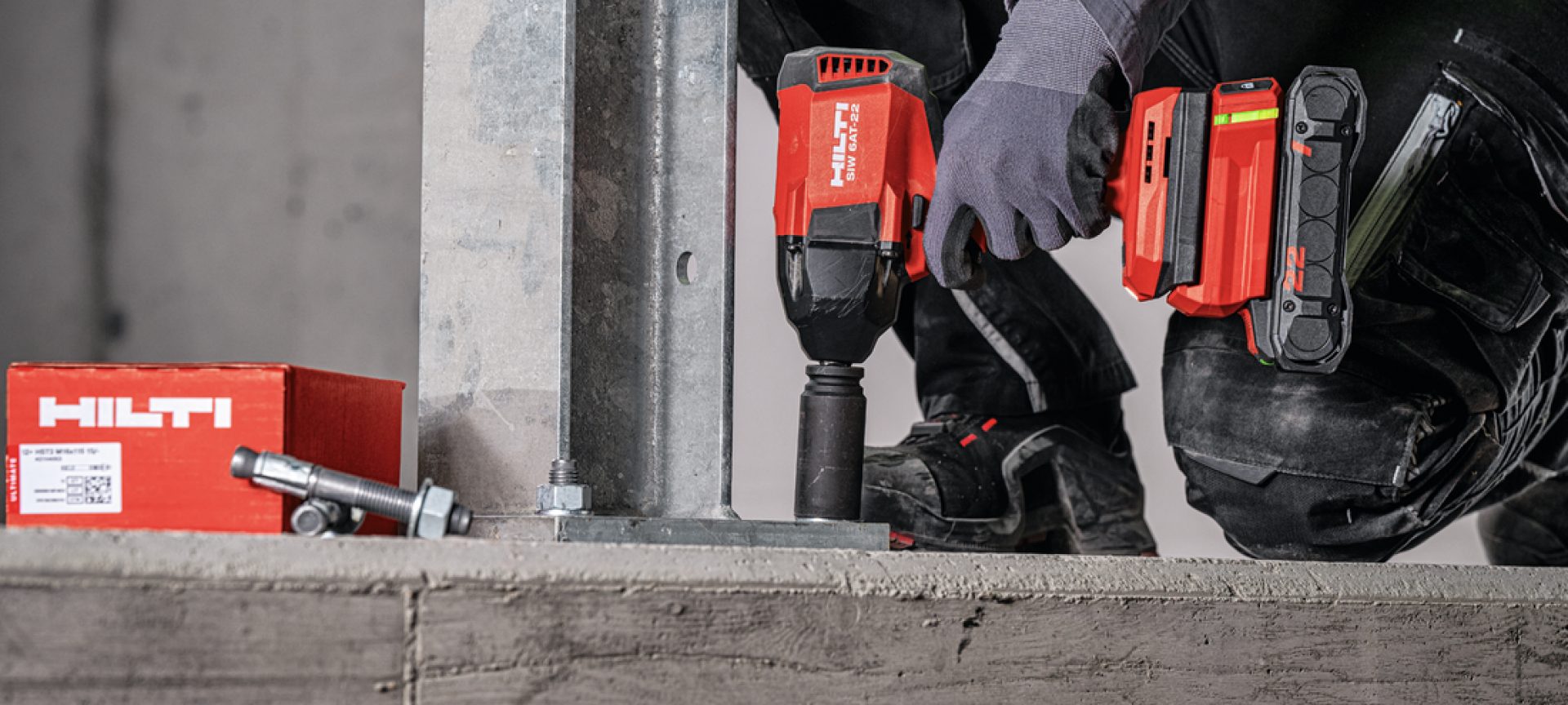 Metall verschrauben in der Vormontage mit den Hilti Akku-Schlagschraubern