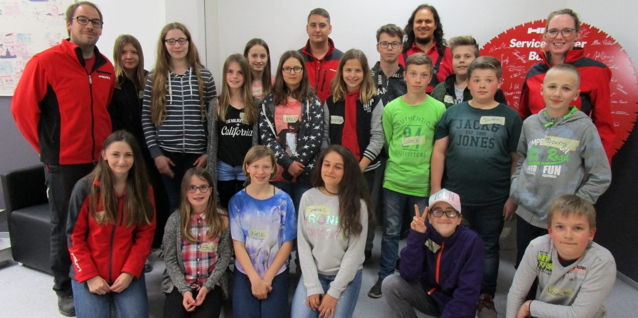 Girls’ and Boys’ Day 2018 bei Hilti in Bebra