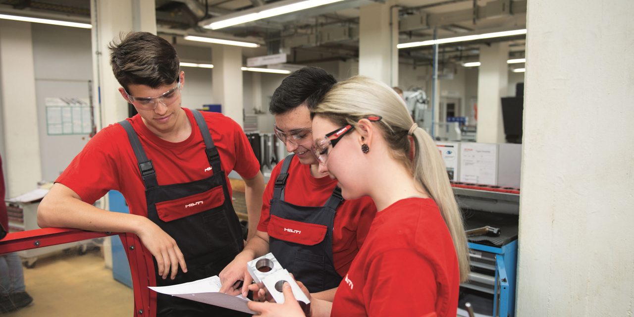 Hilti Auszubildungsstart 2022