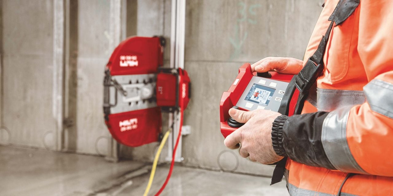 Hilti Bauma 2019 - Diamant-Wandsäge DST 20-CA