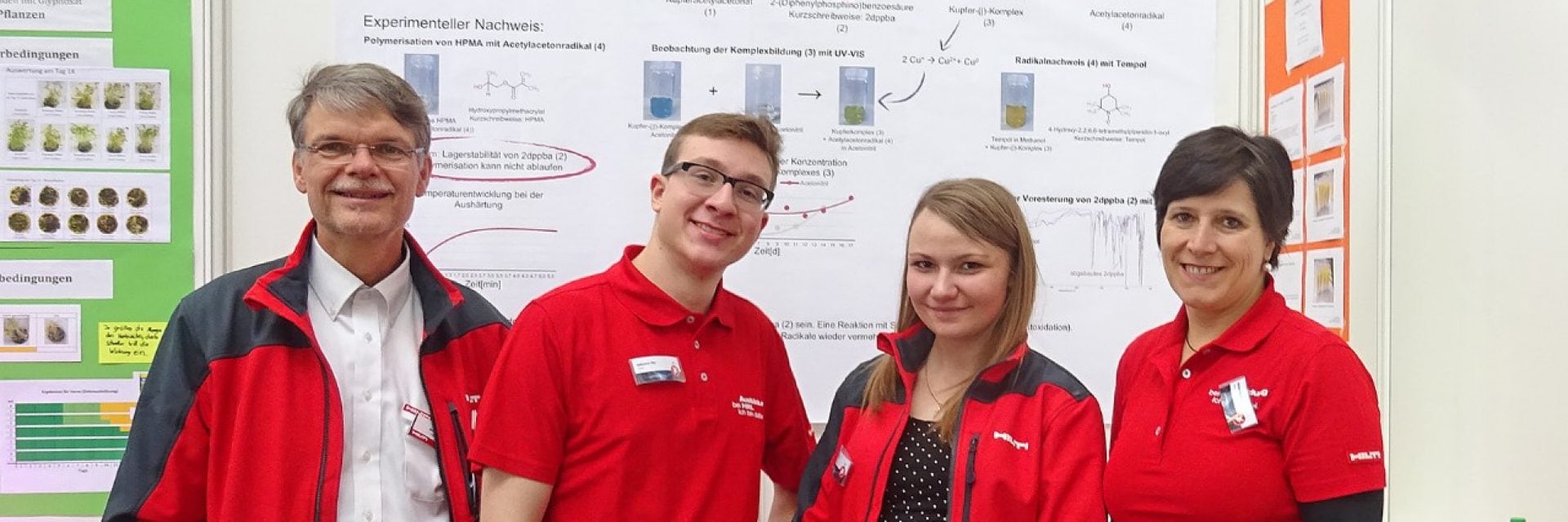 Hilti Azubis gewinnen bei Jugend forscht