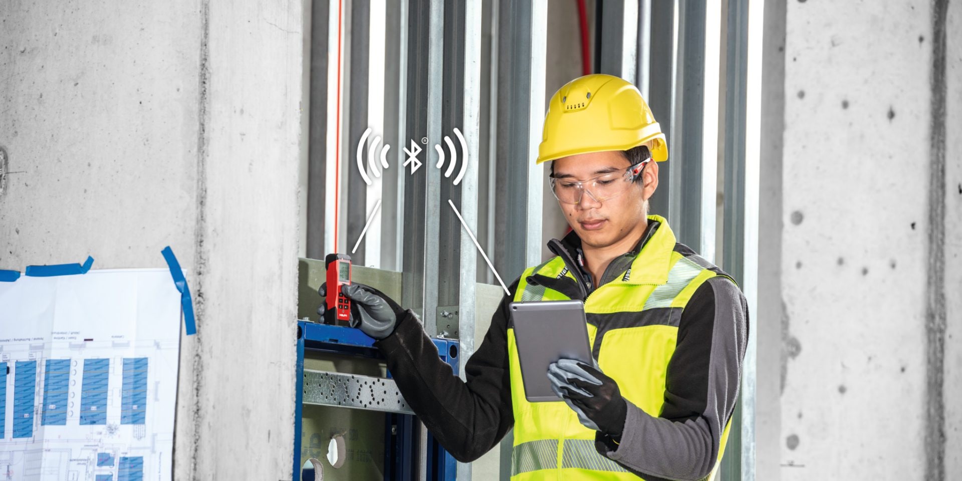 Hilti Bluetooth Laser-Distanzmessgerät PD-I