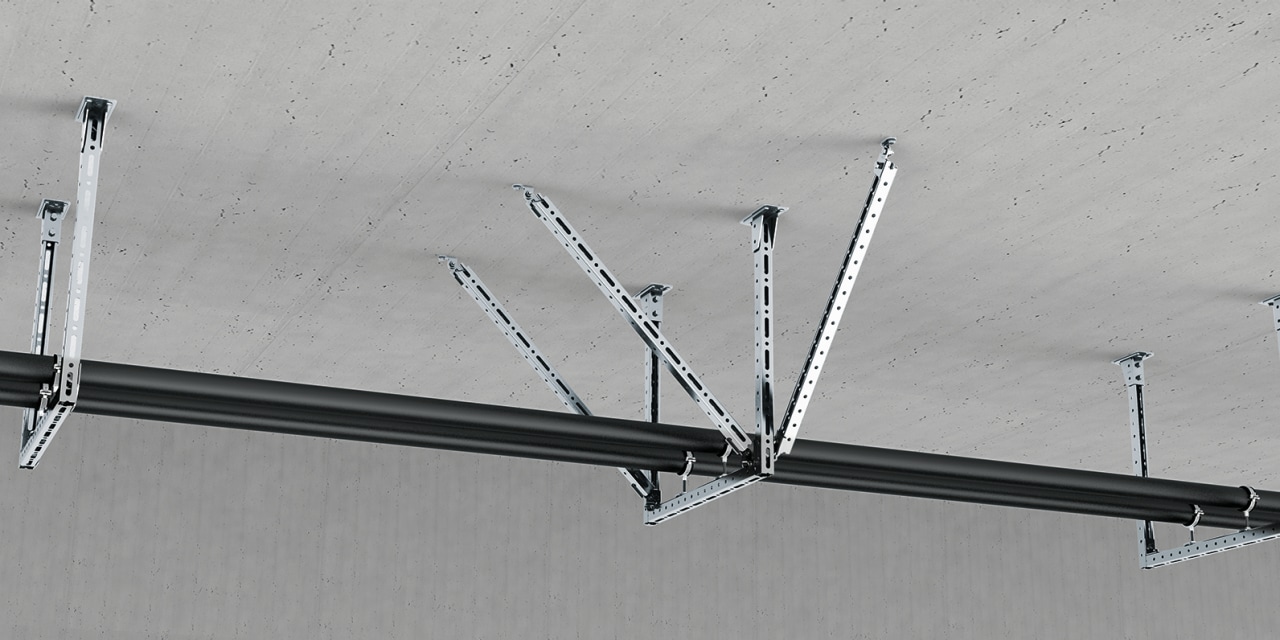 erdbebensichere Installation