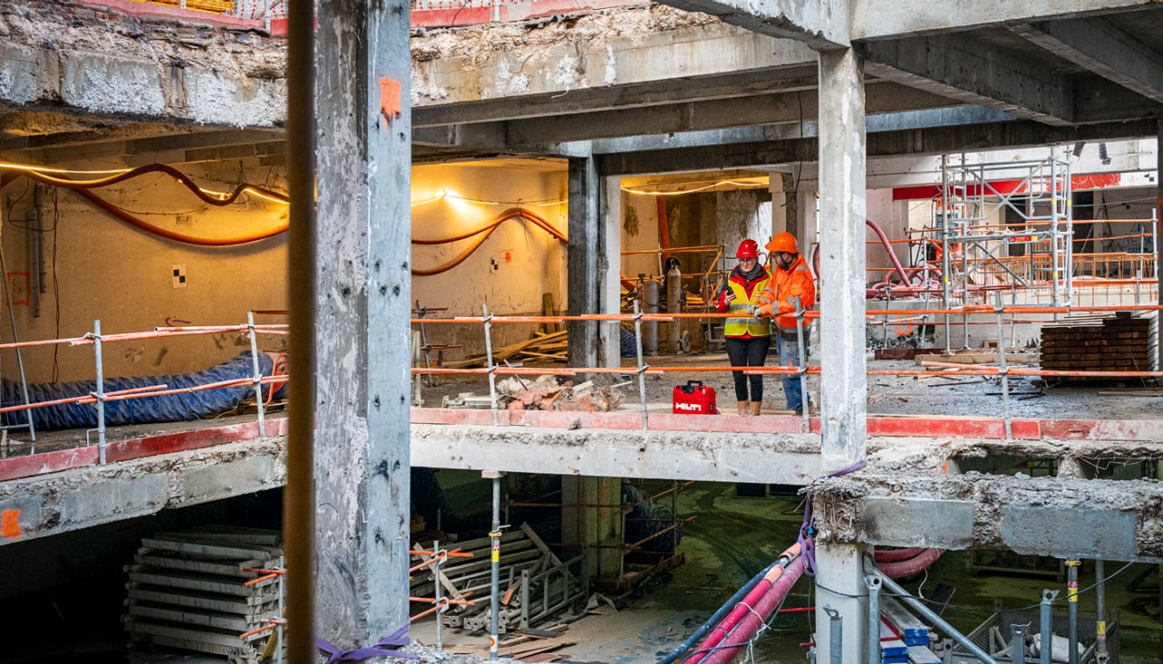 Verstärkung bestehender Stahlbetonkonstruktionen