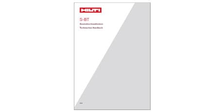 Technisches Handbuch S-BT Gewindeschraubbolzen