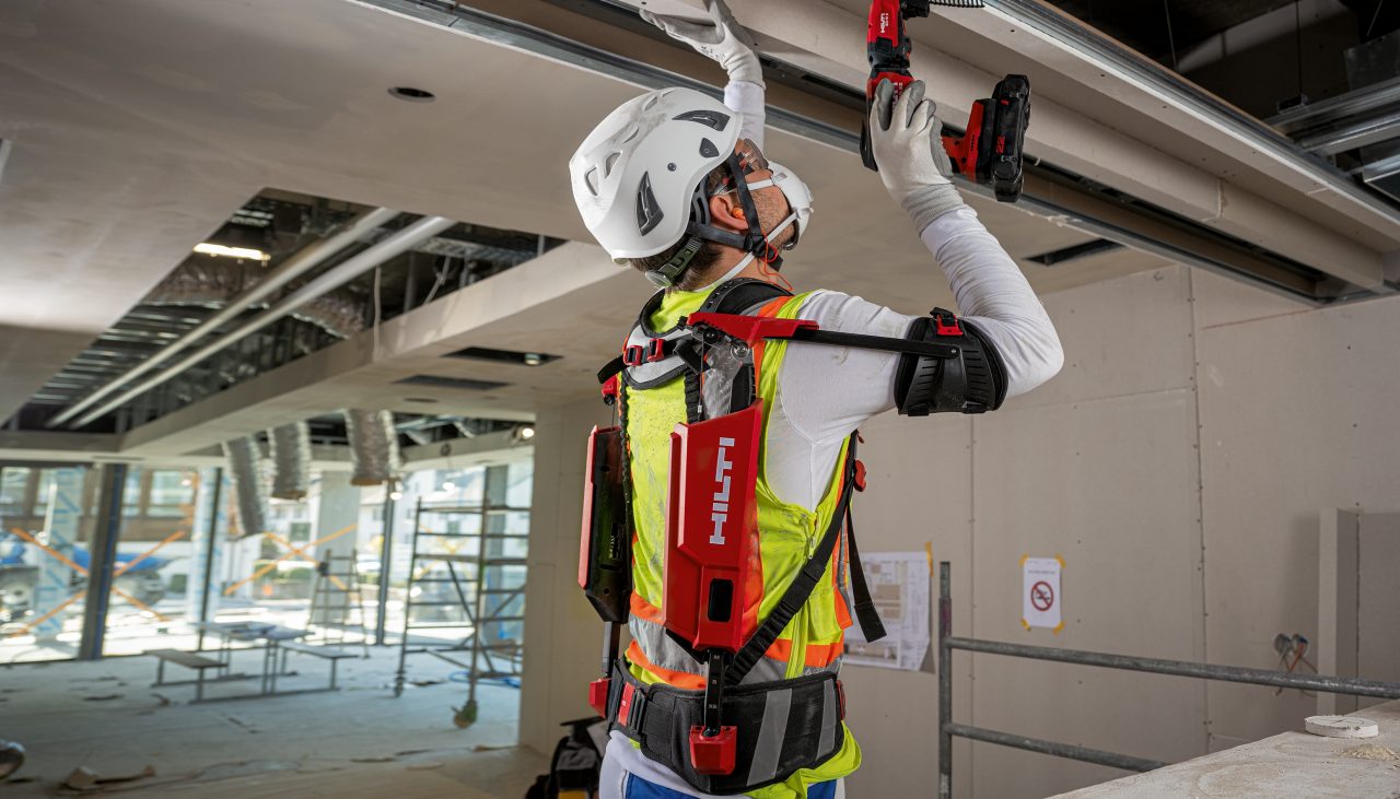 BG BAU Förderung Hilti EXO-S