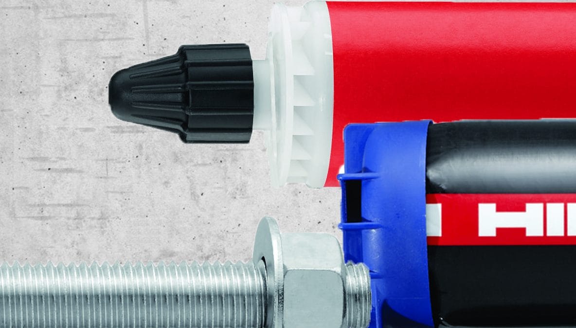 Hilti Sets Injektionsmoertel und Ankerstangen