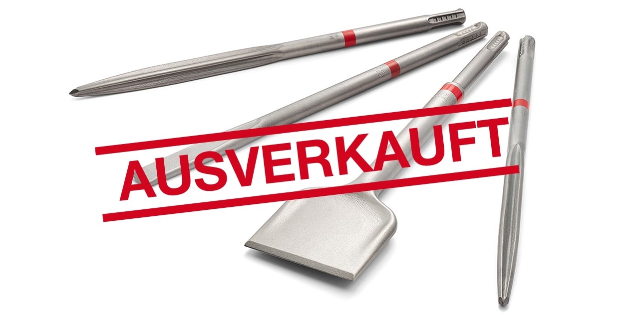 Hilti Winterwochen: Meisselsatz Ultimate TE-CX