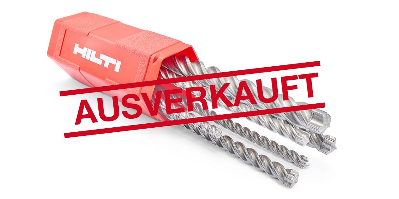 Hilti Winterwochen: Hammerbohrersatz TE-CX