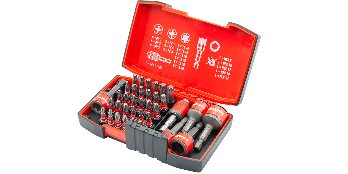 Hilti Winterwochen: Profi-Bitsatz Universal