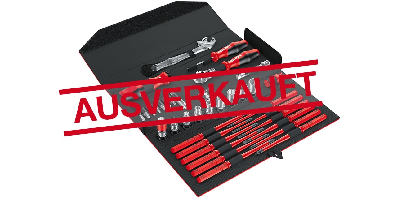 Hilti Winterwochen: Werkzeugset Elektro