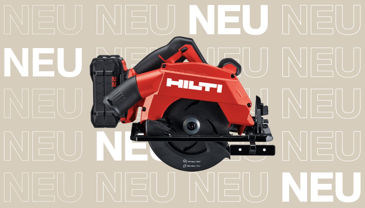 Hilti Akku-Handkreissäge SC 30 WR-22