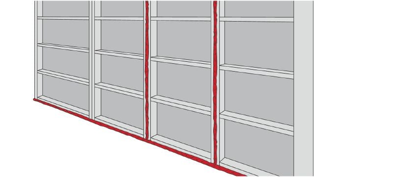 CF I 750 Universal-Bauschaum Universal-Bauschaum mit hoher Ergiebigkeit zum Hinterfüllen, Abdichten und Dämmen Anwendungen 1