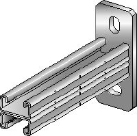 MQK-21 D-R Edelstahl-Doppelkonsole für mittelschwere Anwendungen