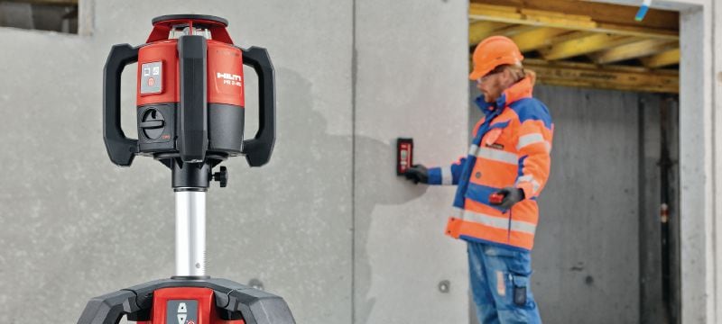 Laser-Empfänger PRA 20  Anwendungen 1