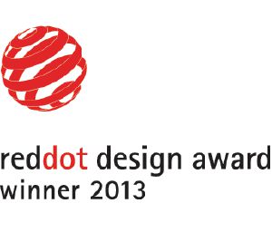                Dieses Produkt wurde mit dem Red Dot Design Award ausgezeichnet.            