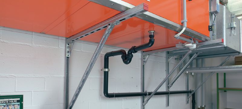HIT-C 8.8 Gewindestange / Ankerstange Kostengünstige Ankerstange für injizierbare Hybrid-/Epoxidanker (8.8 Kohlenstoffstahl) Anwendungen 1
