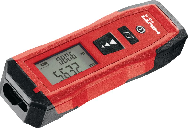Lasermessgerät PD-S Benutzerfreundliches Lasermessgerät für Distanz- und Flächenmessungen bis 60 m