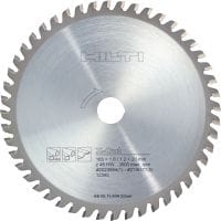 Kreissägeblatt SCB M X-Cut zum Schneiden von Stahl/Edelstahl Kreissägeblatt der höchsten Leistungsklasse für zügigere, gerade Kaltschnitte in Stahl und Edelstahl