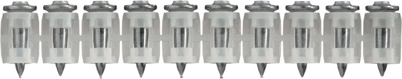X-EGN MX Nägel für Stahl (magaziniert) Hochwertige Nagelstreifen für das gasbetriebene Bolzensetzgerät GX 120 und Grundmaterial Stahl