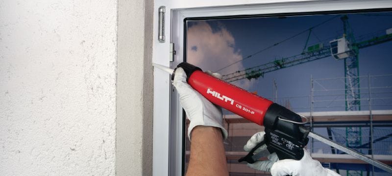 CS-ADH ACR Fensteracryl Acrylkleber zum Abdichten von Fugen zwischen Türzargen/Fensterrahmen Anwendungen 1