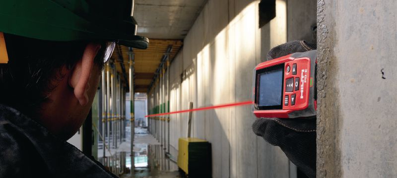 Lasermessgerät PD-E Lasermessgerät mit integriertem optischem Sucher für den Außenbereich bis 200 m Anwendungen 1