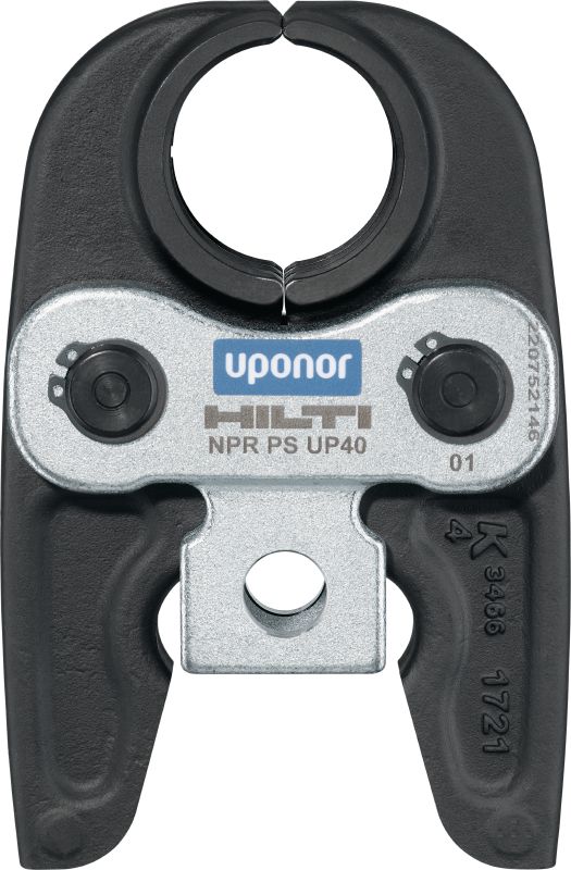 Pressbacken NPR PS UP Pressbacken für Uponor S-Press®/S-Press Plus® Pressfittinge bis 50 mm. Kompatibel mit den Hilti Rohrpressen NPR 32