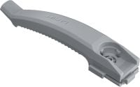X-EKB MX Klemmschelle Kunststoff-Kabelbügel, optimiert für magazinierte Nägel und kompatibel mit einer Vielzahl von Befestigungsmethoden und Untergrundmaterialien