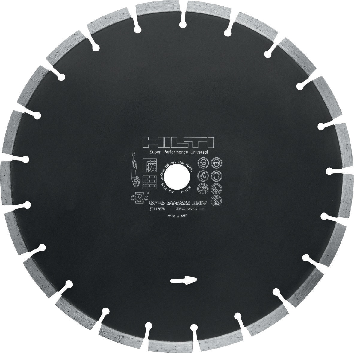 Produktbild von LXDIAMOND Diamant-Trennscheibe 125 Mm – Passend Für Hilti DC-SE 19 / 20 Mauernutfräsen – Bohrung 22,23 Mm