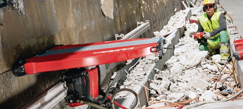 Wandsägeblatt SPX MCS Equidist – Silent (60H: passend für Hilti und Husqvarna®) Wandsägeblatt (15 kW) der Ultimate-Leistungsklasse für hohe Geschwindigkeiten, längere Lebensdauer und geringere Geräuschpegel (60H-Aufnahme kompatibel mit Hilti und Husqvarna® Wandsägen) Anwendungen 1