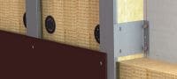 FOX V L Konsole Vielseitige Wandkonsole zur Montage von Unterkonstruktionen für vorgehängte Fassaden Anwendungen 1