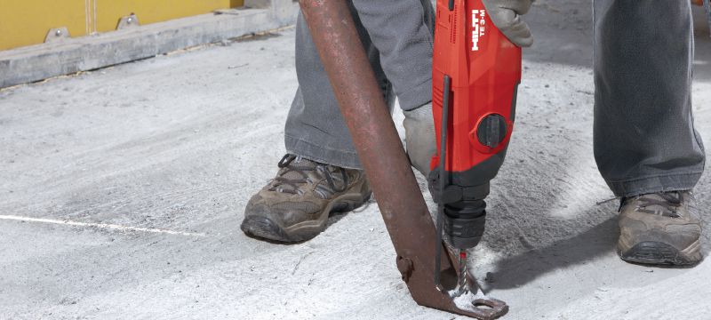 Bohrhammer TE 3-M Leistungsstarker SDS Plus (TE-C) Bohrhammer mit drei Funktionen, Pistolengriff und Feinmeißel für verschiedene Anwendungen Anwendungen 1