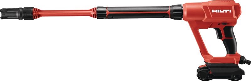 PC 2-22 Akku-Druckreiniger Tragbarer Druckreiniger mit 40 bar (580 PSI) Arbeitsdruck, für leichte Reinigungsarbeiten auf Baustellen (Nuron-Akkuplattform)