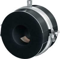 MIP-T Kälterohrschelle mit Schnellverschluss (stark isoliert) Galvanisch verzinkte Rohrschelle der Ultimate-Leistungsklasse für maximale Produktivität in Kälteanwendungen mit einer Dämmstoffstärke von 31–50 mm