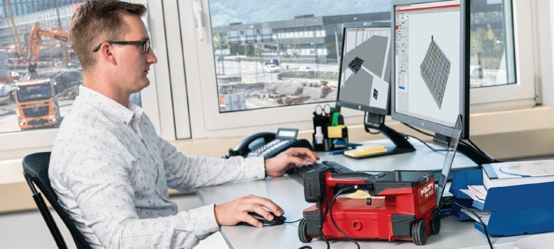 PROFIS Detection Office Software zur Analyse und Visualisierung von Daten von Ferroscan Beton-Scannern und X-Scan Detektionssystemen Anwendungen 1