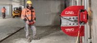 Wandsägeblatt SPX MCL Equidist (60HY: passend für Hilti, Husqvarna® und Tyrolit®) Wandsägeblatt (15 kW) der Ultimate-Leistungsklasse für hohe Geschwindigkeiten und längere Lebensdauer in armiertem Beton (60HY-Aufnahme kompatibel mit Hilti, Husqvarna und Tyrolit® Wandsägen) Anwendungen 1