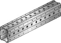 MI Montageträger Feuerverzinkte Montageträger für anpassbare Gebäudetechnik-Unterkonstruktionen und modulare 3D-Strukturen im Schwerlastbereich