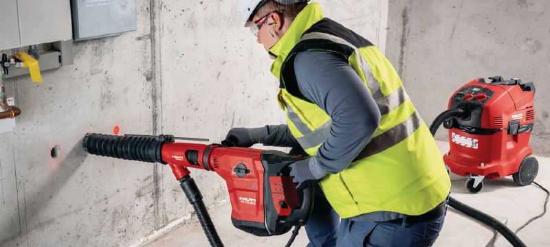 Bohrhammer TE 70-ATC/AVR Sehr leistungsstarker Bohrhammer SDS Max (TE-Y) für schwere Bohr- und Meißelarbeiten in Beton Anwendungen 1