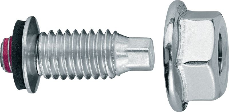 Gewindeschraubbolzen S-BT MR Gewinde-Schraubbolzen (Edelstahl, metrisches Gewinde) für Mehrzweckbefestiger auf Aluminium in stark korrosiven Umgebungen