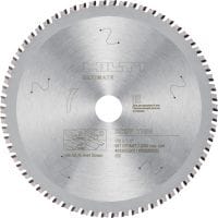 X-Cut Kreissägeblatt für dünnen Edelstahl und Stahl Leistungsstarkes Kreissägeblatt mit Keramikzähnen für schnellere Schnitte und eine längere Lebensdauer in Edelstahl- und Stahlblech