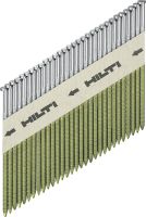 GX-WF Profilierte Nägel (blank) Blanker, profilierter Rahmennagel für das Setzgerät GX 90-WF zur Befestigung von Holz an Holz